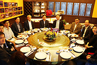 Delegates attend the Academicians’ Luncheon